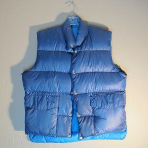 Vintage Speigel Goose down reversible Vest L